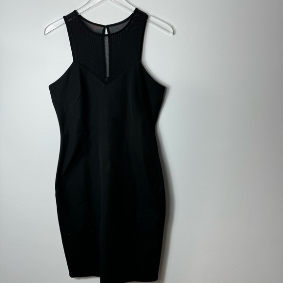 NWT Banana Republic Mesh Top black dress size 10 1887 - Picture 1 of 3